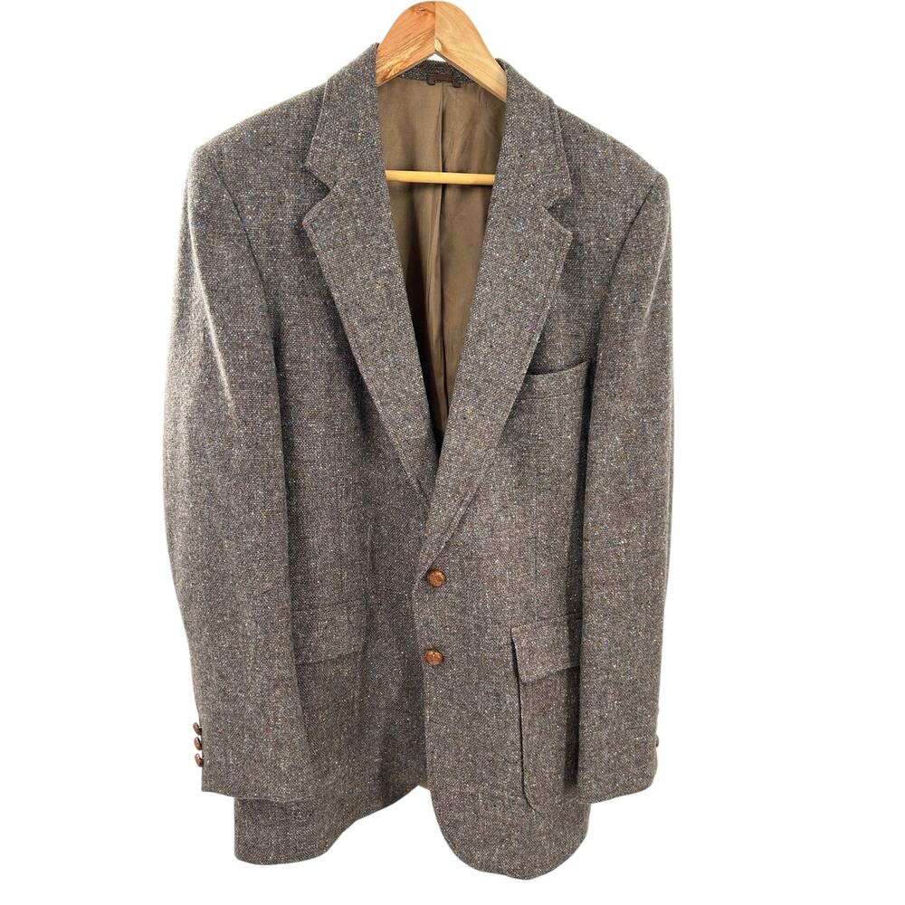 Tailored Classics by Levi Strauss Men's Vintage Double-Breasted Wool Blazer 40L - Picture 1 of 8